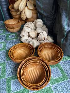 ถาดไม้ไผ่รักษ์โลก พื้นผิวเรียบ เหมาะสำหรับใส่อาหารและเครื่องดื่ม - Product Image 2