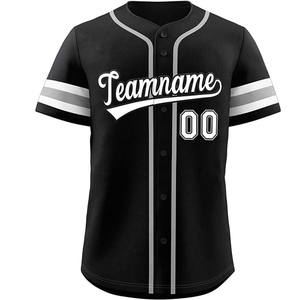 Ropa deportiva de diferentes colores, ropa de béisbol y softbol, camisetas de Jersey, diseño a rayas con nombre de equipo, camisetas transpirables de secado rápido - Product Image 5