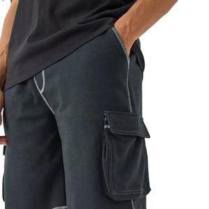 Nouveau design vierge hommes sweat shorts point contrasté Streetwear polaire été Shorts hommes - Product Image 1