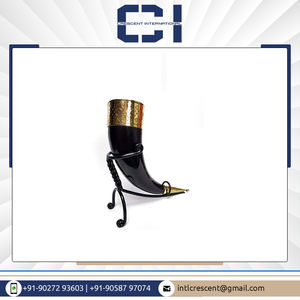 High Quality Handcrafted 100% Natural Viking Drinking Horn Stein Exclusive <b>Deal</b> on Premium Beer Drinking Horn - Product Image 2