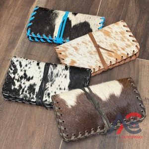 Pochette à tabac personnalisée en cuir de vache 100% cuir pleine fleur véritable emballage de cigarettes en cuir véritable sac à rouler accessoires pour fumer - Product Image 1