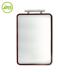 Bloc à découper double face en acier inoxydable et en bois de 15 po x 10 po - Product Image 5