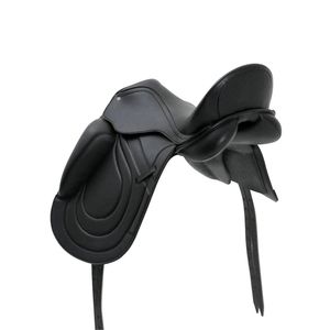 Selle d'équitation sans arbre en cuir professionnelle Style occidental et anglais pour l'équitation - Product Image 2