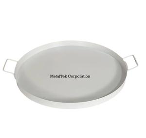 Bandeja Redonda de Metal con Asas para Suministros de Restaurantes y Hoteles Comerciales, Precio al por Mayor, Color Personalizado, Bandeja Decorativa de Hierro de Lujo - Product Image 1
