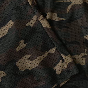 Pantalones Cortos de Baloncesto de Malla con Estampado de Camuflaje, Transpirables y Elásticos, con Logotipo Personalizado, de Poliéster, para Hombre, para Entrenamiento y Juegos - Product Image 5