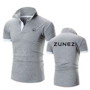 T-shirt de golf 100 % coton pour homme, imprimé numérique, respirant, séchage rapide, léger, style urbain, idéal pour l'été chaud - Product Image 2