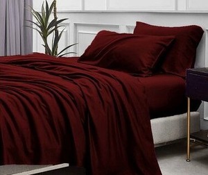 Ensemble de literie minimaliste haut de gamme |   Housse de couette solide haute densité |   Couvre-lit luxueux et doux 3/4 pièces. Linge de lit de qualité hôtelière pour lit Queen et King - Product Image 2