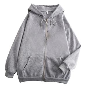 ใหม่เสื้อแจ็คเก็ตขนแกะแฟชั่นมีซิปสำหรับผู้ชายเสื้อแจ็คเก็ตมีฮู้ดแบบลำลองทรงหลวมฤดูใบไม้ผลิฤดูใบไม้ร่วง - Product Image 1