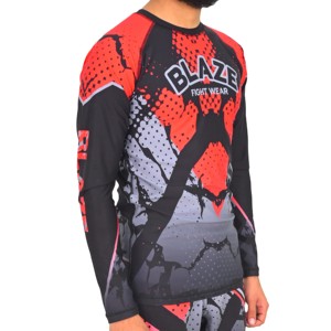 Camiseta de Protección Solar Personalizada para Hombre, Talla Grande, UPF 50+, Manga Larga, Traje de Baño para Surf, MMA, BJJ, Jiu Jitsu - Product Image 1