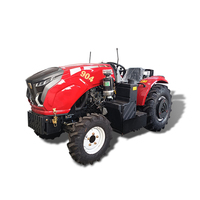 Mini-tracteur agricole compact 4x4 de 25 à 260 CV avec accessoires pour l'agriculture, petit tracteur pour usage agricole