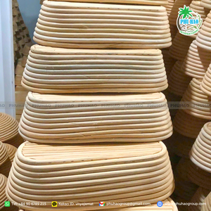 Vente chaude de l'usine vietnamienne paniers d'épreuvage de pain en rotin naturel durable de différentes tailles - Product Image 4
