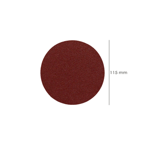 Disco di ricambio Lija con velcro Ø 125 mm. Con Fori Grana 120 (10 Pezzi) - Product Image 2