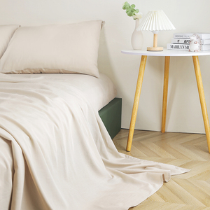Ensembles de draps de lit en coton bambou couleur personnalisée avec certificat OEKO Queen Size <span class=keywords><strong>drap</strong></span> de haute qualité <span class=keywords><strong>housse</strong></span> de couette - Product Image 3
