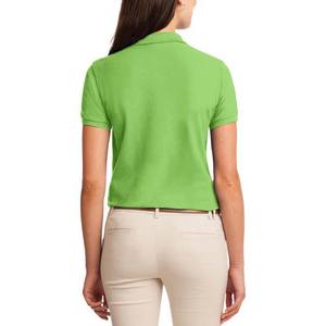 Nueva llegada OEM logotipo personalizado diseño ropa de mujer Polos High Street estilo Casual Wear verano mujeres algodón Polos - Product Image 2