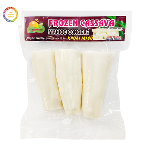 มันสำปะหลังแช่แข็งเกรดสูงที่ปอกเปลือกและหั่นพร้อมปรุงส่งออกที่สะอาด - Product Image 1