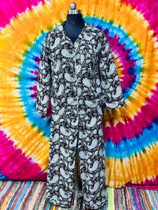 Conjunto de pijama de pantalón de manga larga de primavera y otoño para mujer, conjunto de ropa de casa de mujer de gama alta de estilo francés informal de algodón - Product Image 4