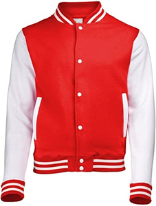 Chaqueta universitaria de béisbol de escuela secundaria personalizada de alta calidad para hombre/chaqueta universitaria informal Letterman para hombre al por mayor - Product Image 3