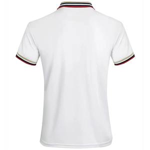 เสื้อยืดคอกลมแขนสั้นสำหรับผู้ชายเสื้อโปโลโลโก้ผ้าฝ้ายแบบลำลอง - Product Image 5