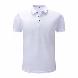 Polo con logotipo bordado personalizado para hombre, Camisa lisa de 100% algodón y poliéster, alta calidad, golf, nuevo - Product Image 2