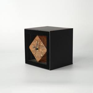 Horloge de table en bois, agréable au toucher et apaisante visuellement, maintient la ponctualité tout en améliorant la décoration intérieure - Product Image 3