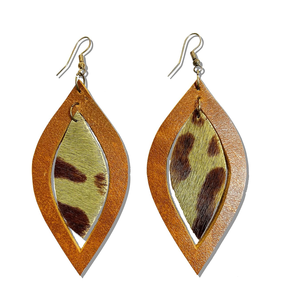 Promotional Gifts Leather <b>Earring</b> Sets <b>Fashion</b> Jewelry Combinations for Women at Best Price Top Design - Product Image 1