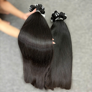 VQHAIR Extensions de cheveux Remy vietnamiennes à double tirage, prix d'usine, extensions de cheveux humains bouclés birmans 100gr/1 paquet compétitif - Product Image 5
