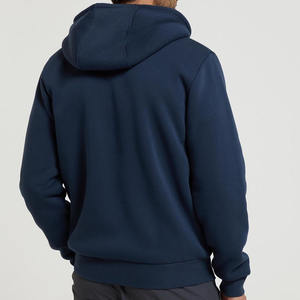 Sweatshirts à capuche en molleton biologique pour hommes Sweatshirts à capuche zippés 100% coton avec capuche pour hommes - Product Image 2