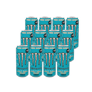 Venta al por mayor calidad original para Monster Energy Drink Ultra Fiesta Mango Zero botella a granel embalaje carbonato como ingrediente principal - Product Image 1