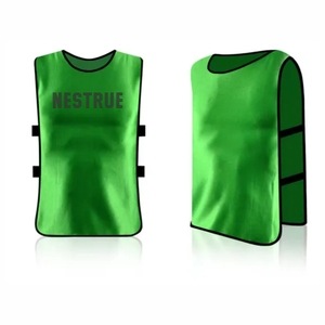 Wholesale Custom Club Numbered 100% Polyester Mesh Soccer Training <b>Bibs</b> <b>Football</b> Pinnies for Adults Kids-Light Breathable - Product Image 3