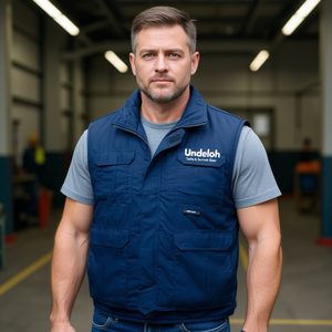 Chaleco de Seguridad Azul Undeloh para Hombre - Product Image 3