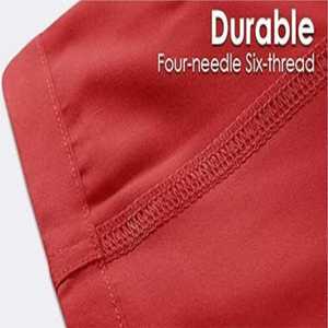 Venta al por mayor logotipo personalizado de los hombres ligeros Slim Fit pantalones de cintura alta de lona de secado rápido verano estilo de la calle de aspecto informal - Product Image 2