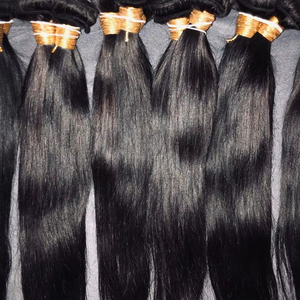 Cabello brasileño Cabello humano Virgen a granel Cabello Humano Bundle 100% Extensiones de cabello humano virgen sin procesar de Vietnam - Product Image 1