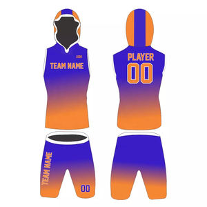 L'uniforme du football américain 7on7 fait sur commande d'OEM place le nouveau style antibactérien uniformes du football 7v7 avec des uniformes de sublimation - Product Image 6