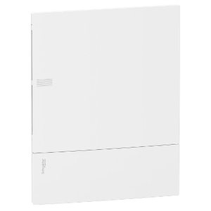 Per SCHNEIDER ELECTRIC Mini Pragma Contenitore da Incasso MIP22212 2 X 12 Moduli con Porta Liscia per Elettronica e Strumentazione - Product Image 1