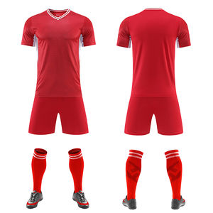 Kits de entrenamiento de equipo sublimados con logotipo personalizado, camiseta de pantalones cortos, camisetas de fútbol, camiseta de fútbol para hombres, camisetas de fútbol, camiseta de fútbol - Product Image 2