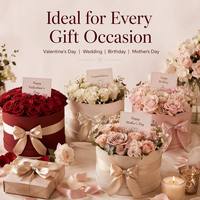 Boîte cadeau de luxe pour mariage, personnalisée, ronde, en carton rigide blanc, avec revêtement UV, doublure satinée, boîte à chapeau, ruban, finition blanche, décoration de table
