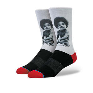   Chaussettes de sport respirantes antidérapantes à cheville haute en polyester et élasthanne avec logo sur le dessous - Product Image 1