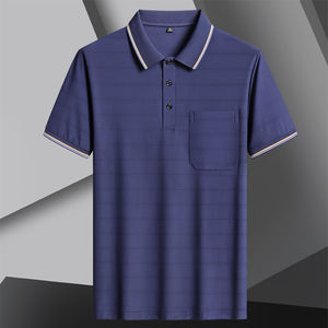 Summer New Dad Wear Polo respirant pour hommes Logo personnalisé R Polo à séchage rapide en vrac Vente en gros pour hommes - Product Image 3