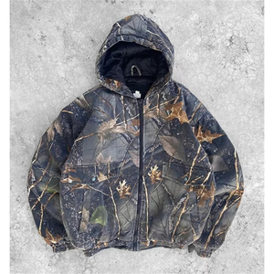 Sudadera con capucha Fabricante Personalizar Caza Sudadera con capucha Heavyweight All Over Digital Real Tree Impreso Sudadera con capucha Hombres - Product Image 1