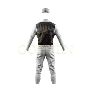 Uniforme de Béisbol Personalizado de la Mejor Calidad, Uniforme de Béisbol Sublimado, Uniforme Deportivo, Jersey de Béisbol Bordado - Product Image 4