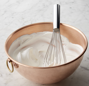 Cuenco de Cobre para Mezclar y Batir con Asa en Forma de Lazo, Plato para Servir de Metal Pulido, Hecho a Mano, Sin Plomo, Apto para Lavavajillas, 100% Cobre Puro Americano - Product Image 2