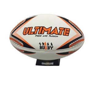 Balón de Rugby Mini de PVC de Alta Calidad Personalizado, 8 Pulgadas, Cámara de Goma, Ligero y Duradero para Escuelas, Clubes y Deportes al Aire Libre - Product Image 4