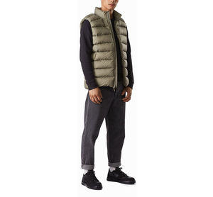 MOQ bajo, venta al por mayor, chalecos acolchados de calle principal personalizados para hombres, chaqueta, manga, menos acolchada, nueva moda, chalecos acolchados de último diseño - Product Image 2