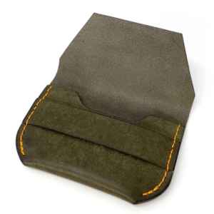 Portefeuille en cuir pour homme 2025, bifold, cuir véritable de haute qualité, couleur unie classique, doublure en polyester confortable - Product Image 1