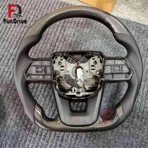 Volant universel en fibre de carbone LED Gr Sport pour Toyota <span class=keywords><strong>Aqua</strong></span> Wigo Vellfire Anh20 Gr300 LC200 Vellfire Sienna Venza RAV4 - Product Image 2
