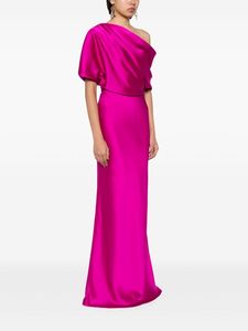 New Twist pink Long <b>Prom</b> Evening Gown Dress Fitted <b>Party</b> Skirt Natural Waistline Mesh Fabric Anti-Static dress for the <b>party</b> - Product Image 5