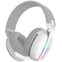 Casque sans fil Proove Gaming Glimmer pour PC, PS4, PS5, téléphone Android/iOS. Casque de jeu vidéo avec basses métalliques, casque de jeu pour jeux vidéo