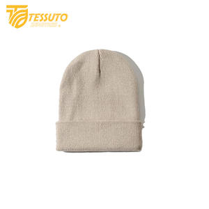 Bonnets à la mode Bonnets d'hiver Bonnet chaud fabriqué OEM design logo personnalisé de la meilleure qualité Bonnets pour hommes - Product Image 2
