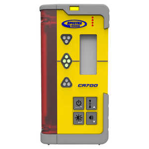 เครื่องรับเลเซอร์แบบรวมระบบควบคุม FANUC รุ่น CR700 สีเหลือง แบบมือถือ ปรับระดับอัตโนมัติ สำหรับงานสำรวจ พร้อมการรับประกัน 2 ปี - Product Image 1