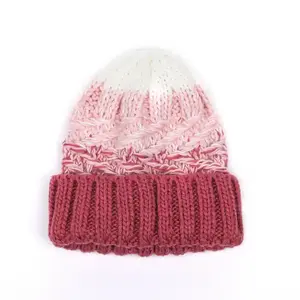 Minimalist Fashion <b>Beanies</b> Lightweight Warm Soft Knit Cap Urban <b>Streetwear</b> Unisex Modern Daily Headwear jacquard - Product Image 1